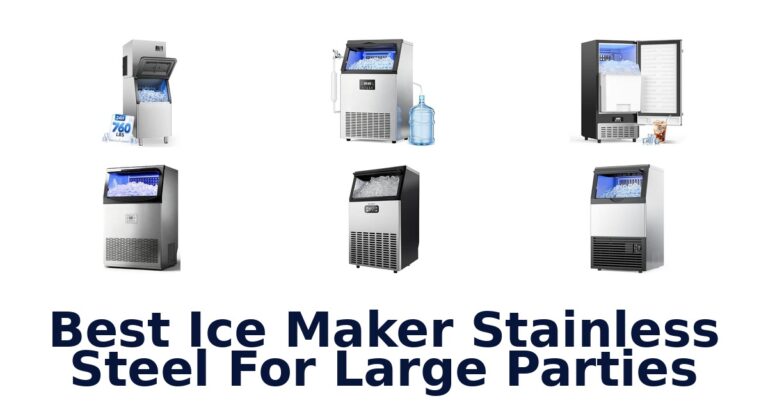 Best Ice Maker Stainless Steel For Large Parties