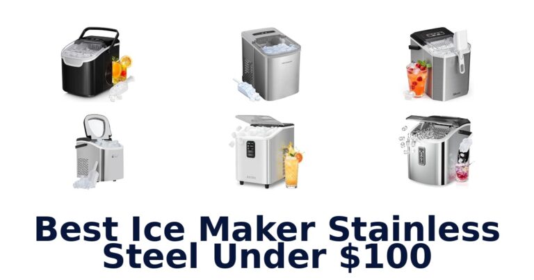 Best Ice Maker Stainless Steel Under $100