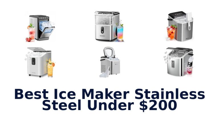 Best Ice Maker Stainless Steel Under $200 Best Ice Maker Stainless Steel Under $200