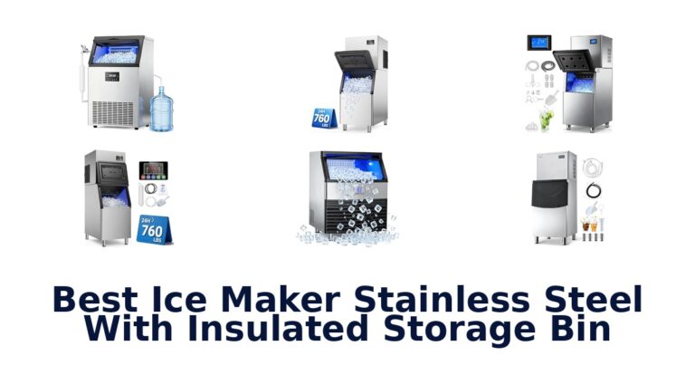 Best Ice Maker Stainless Steel With Insulated Storage Bin Best Ice Maker Stainless Steel With Insulated Storage Bin