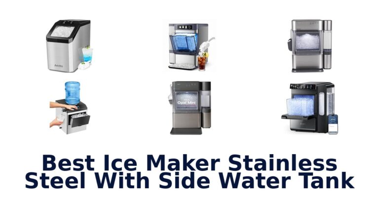 Best Ice Maker Stainless Steel With Side Water Tank