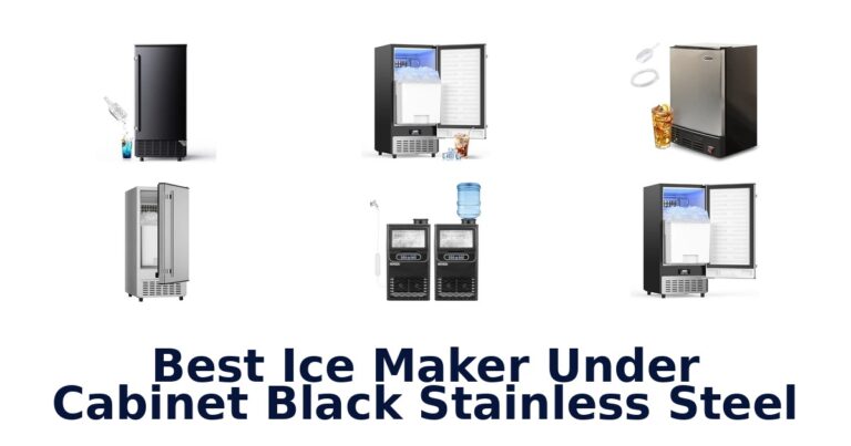 Best Ice Maker Under Cabinet Black Stainless Steel