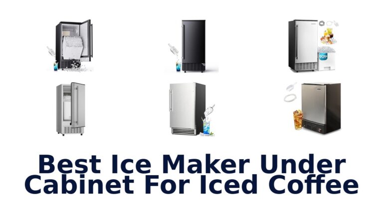 Best Ice Maker Under Cabinet For Iced Coffee