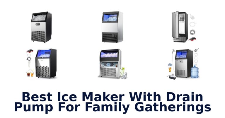 Best Ice Maker With Drain Pump For Family Gatherings