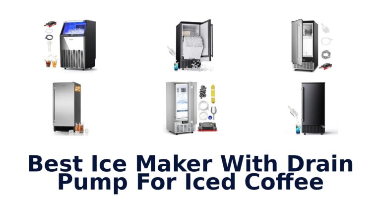 Best Ice Maker With Drain Pump For Iced Coffee Best Ice Maker With Drain Pump For Iced Coffee