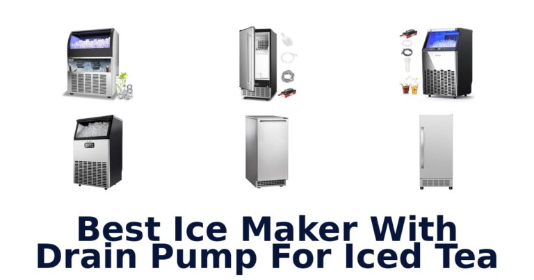 Best Ice Maker With Drain Pump For Iced Tea