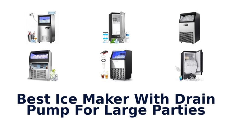 Best Ice Maker With Drain Pump For Large Parties Best Ice Maker With Drain Pump For Large Parties