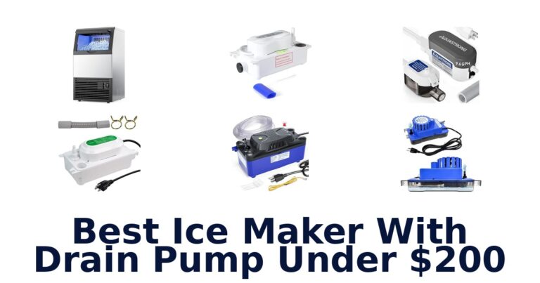 Best Ice Maker With Drain Pump Under $200 Best Ice Maker With Drain Pump Under $200