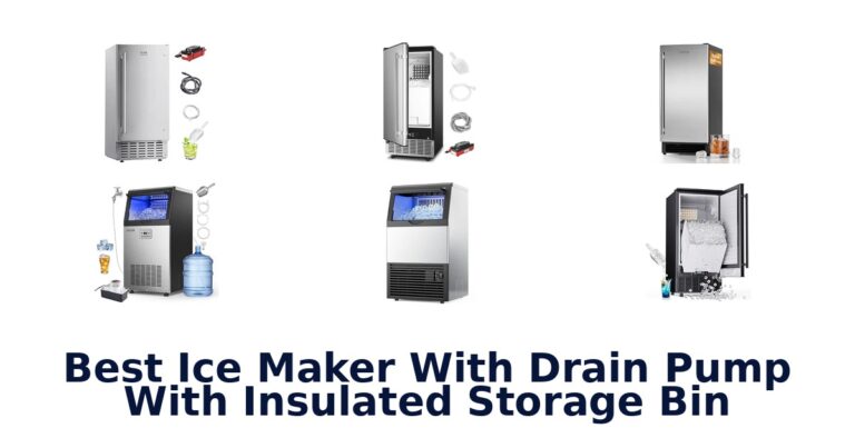 Best Ice Maker With Drain Pump With Insulated Storage Bin Best Ice Maker With Drain Pump With Insulated Storage Bin