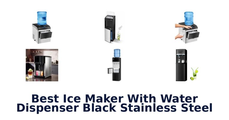 Best Ice Maker With Water Dispenser Black Stainless Steel