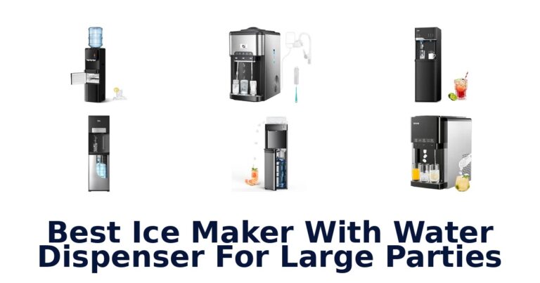 Best Ice Maker With Water Dispenser For Large Parties