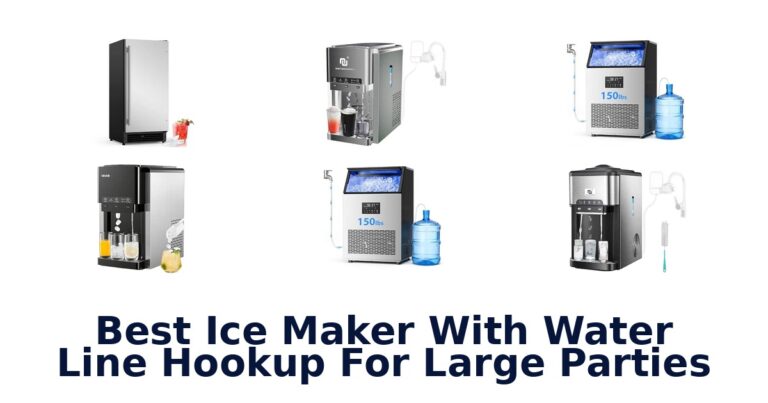 Best Ice Maker With Water Line Hookup For Large Parties Best Ice Maker With Water Line Hookup For Large Parties