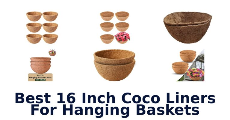 Best 16 Inch Coco Liners For Hanging Baskets