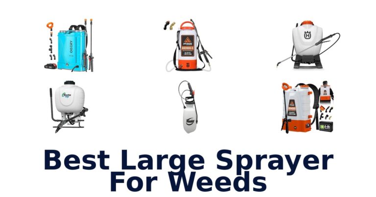 Best Large Sprayer For Weeds