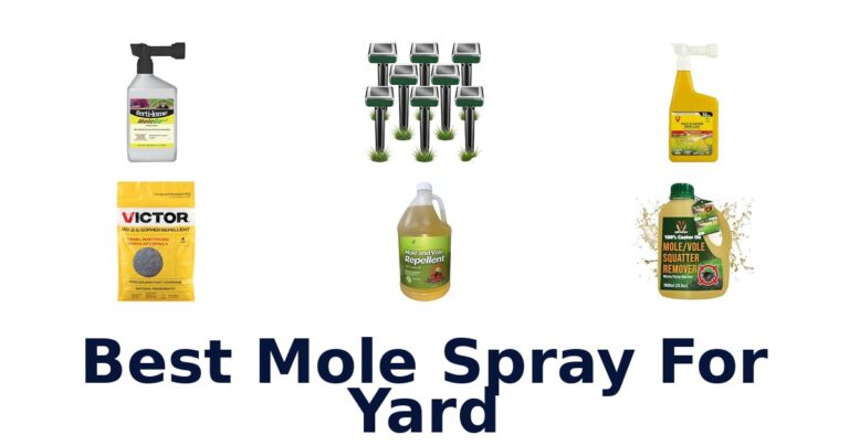 Best Mole Spray For Yard