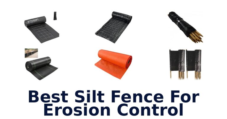 Best Silt Fence For Erosion Control