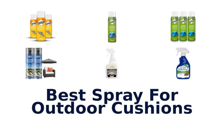 Best Spray For Outdoor Cushions