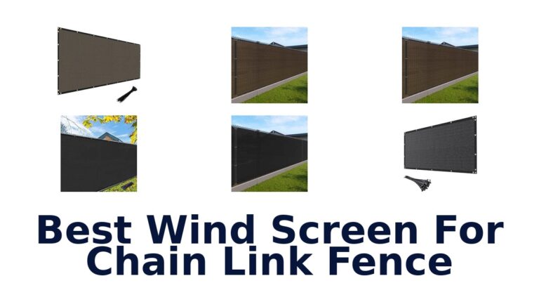Best Wind Screen For Chain Link Fence: 10 Options Compared Best Wind Screen For Chain Link Fence